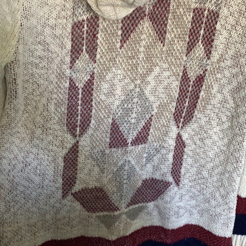 Aztec Beige Cardigan - Picture 3 of 4